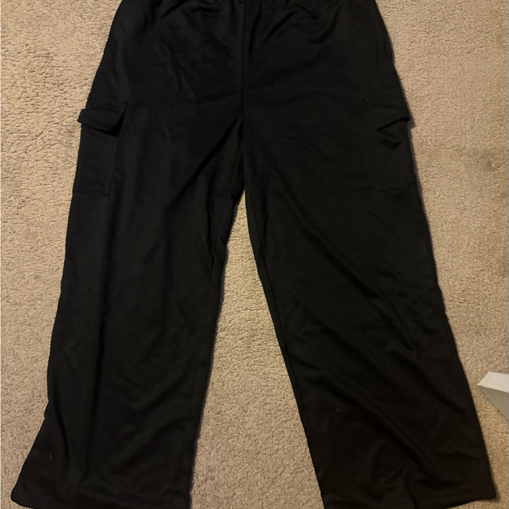 Zusmen Men’s/Unisex Black Sweatpant Size XXL